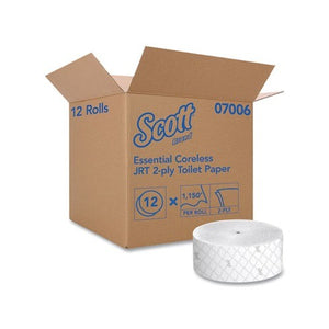 Scott Coreless JRT 2 Ply 12 Rolls (07006)