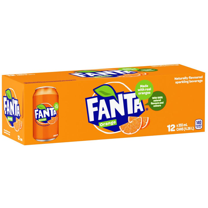 Fanta Orange 355ml x 12 Cans