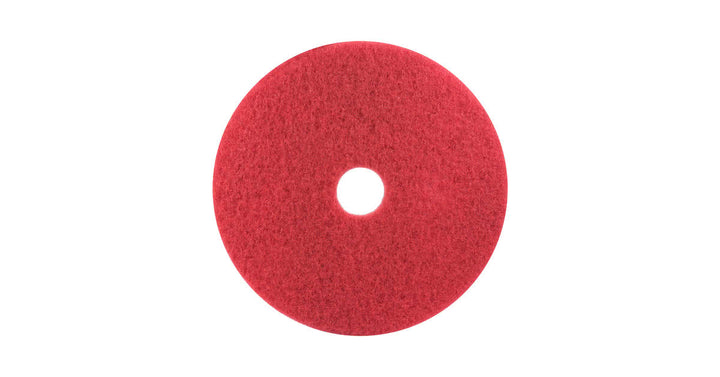 13" Red Spray Buff Floor Pad 5 Pcs