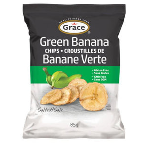 Grace Green Banana Salted Chips 85G