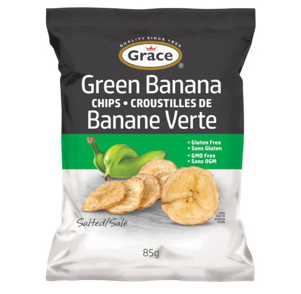 Grace Green Banana Salted Chips 85G