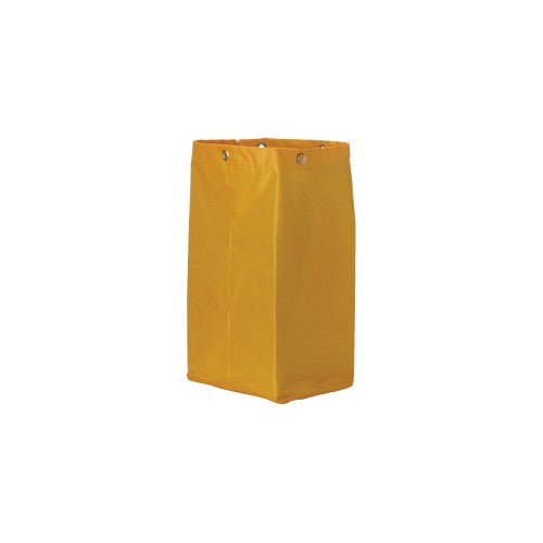 Janitor's Cart Yellow Replacement Bag 22.83" L x 15.75" W x 14.17" H