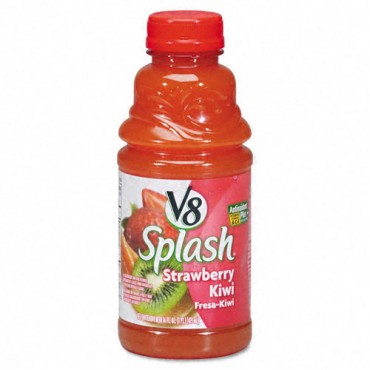 V8 Strawberry / Kiwi Splash Blend 12 Bottles x 473ml